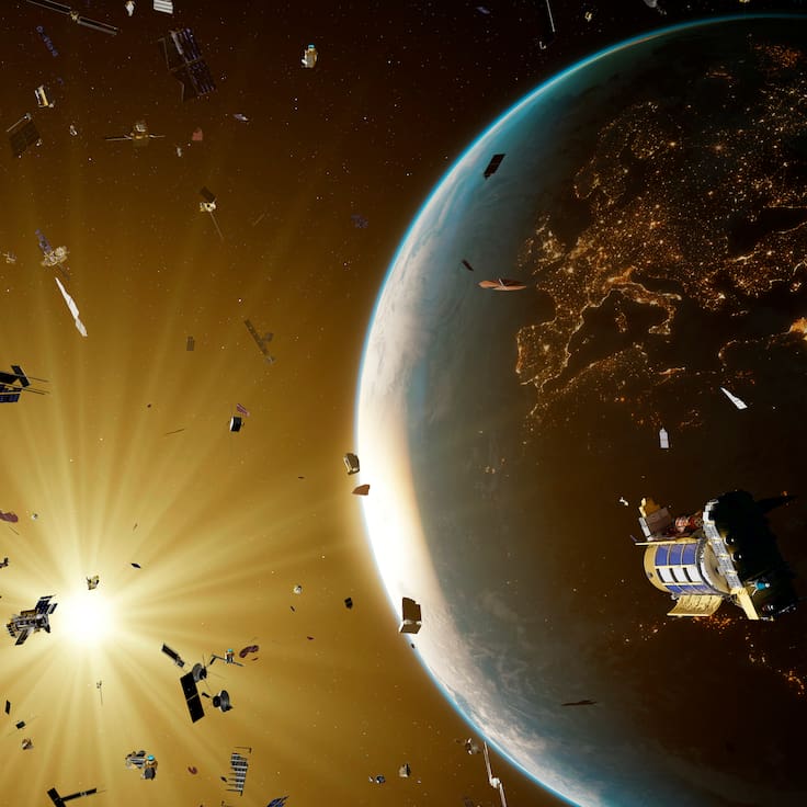 El precio oculto de la carrera espacial: satélites y cohetes elevan la contaminación en la Tierra