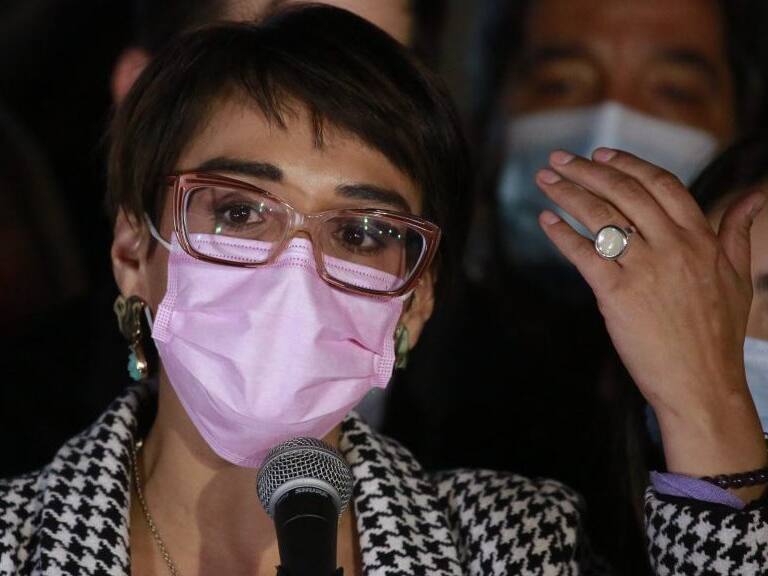 13 de junio del 2021/SantiagoComando de Karina Oliva tes conocer resultados de la elecciones de Gobernadores
FOTO: KARIN POZO/AGENCIAUNO