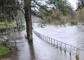 Desborde del río Damas