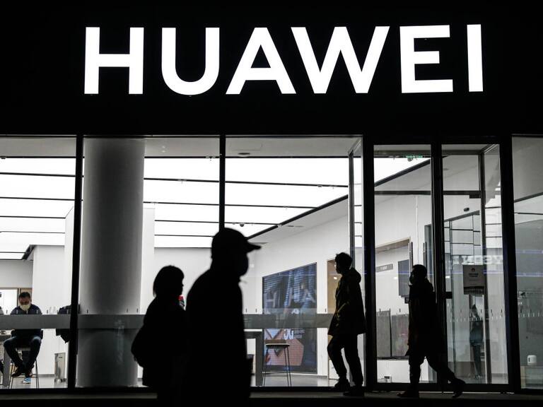 Una tienda de Huawei en la ciudad de Shenyang