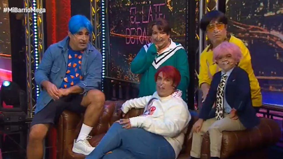 Parodia a BTS en "Mi barrio" de Mega