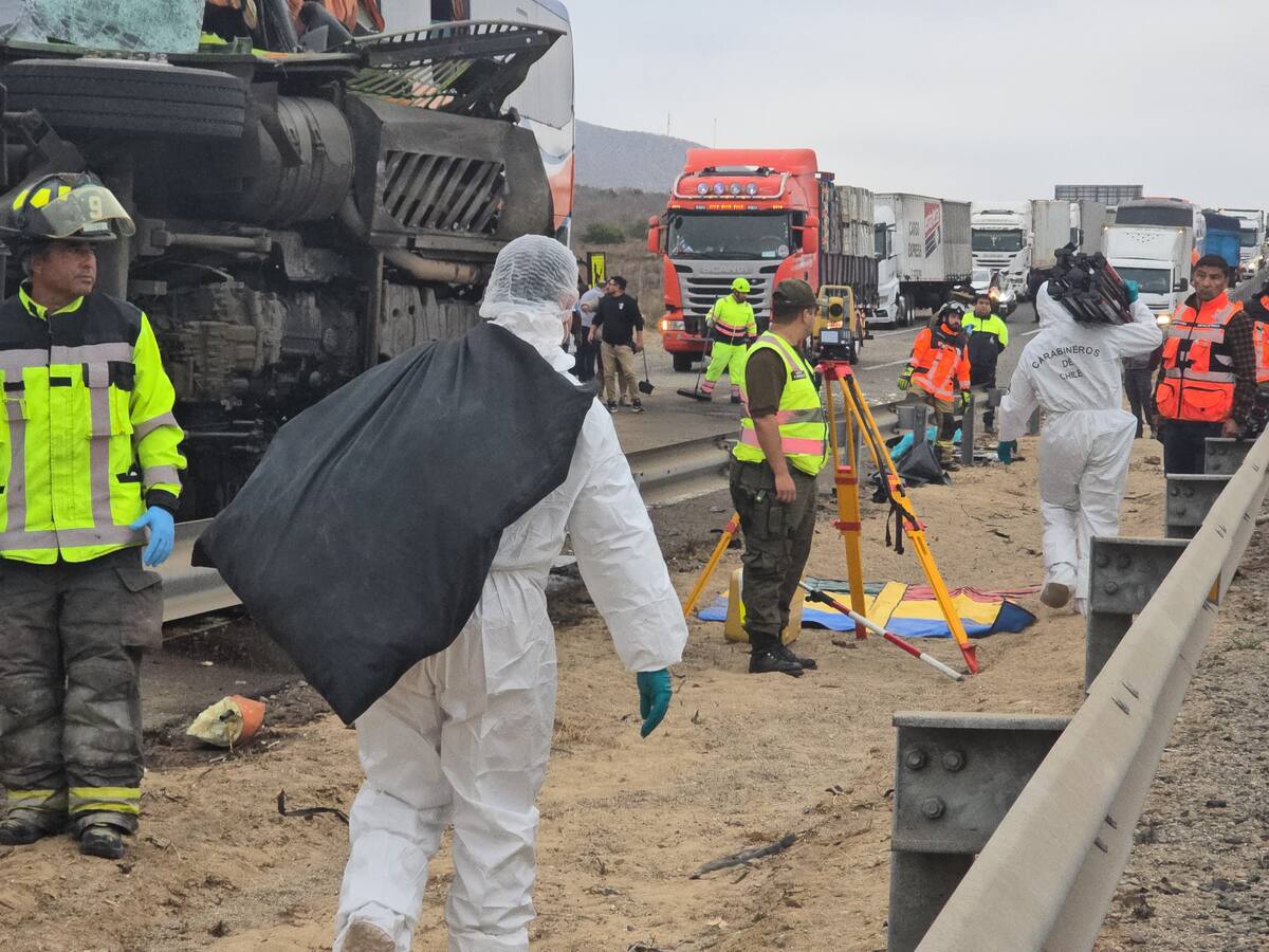 “Muchos iban sin cinturón”: Pasajeros relatan cómo fue el momento exacto del fatal choque múltiple en Coquimbo