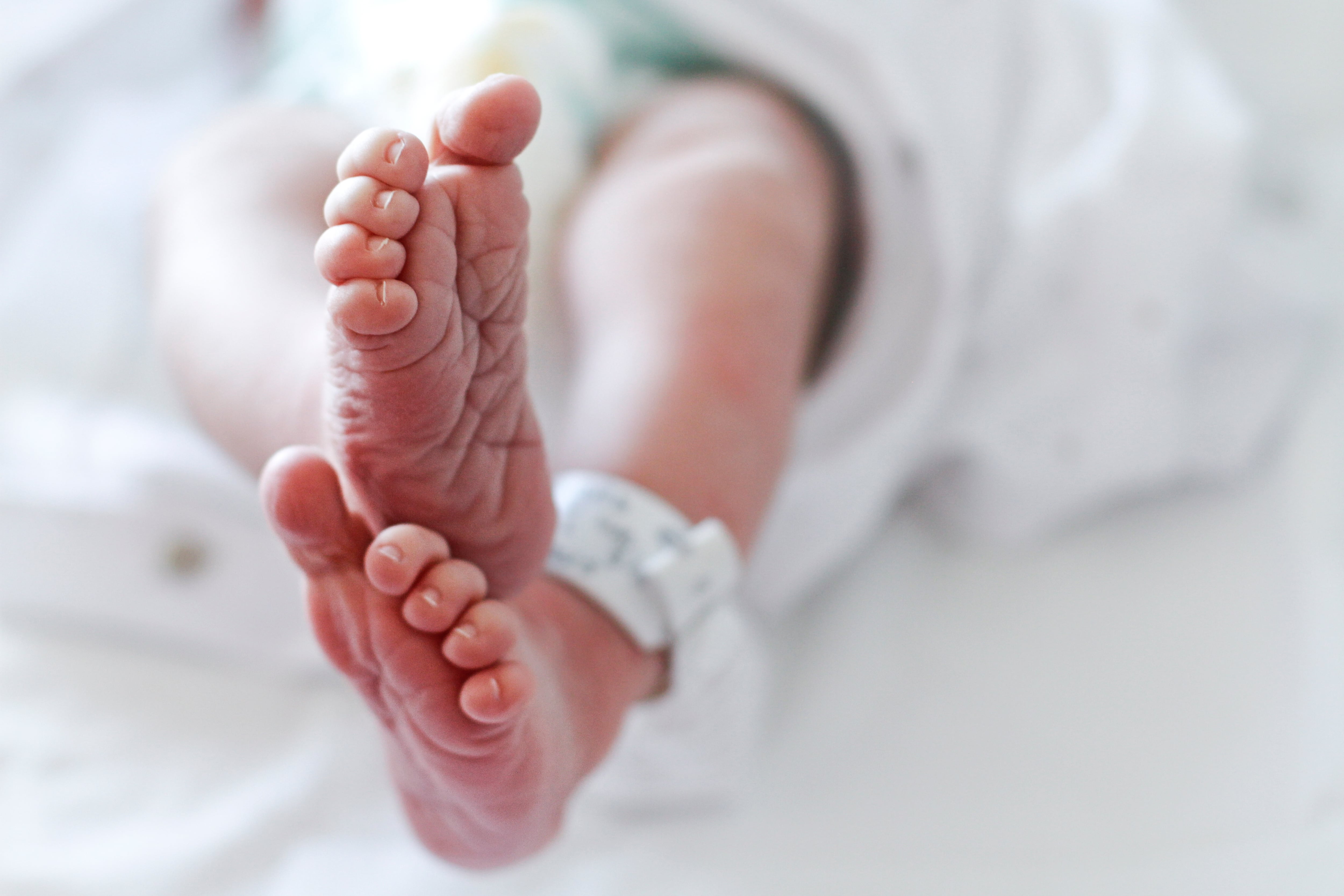 Bebé hospitalizado