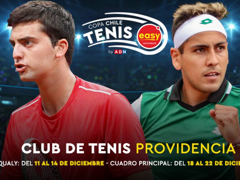 Este sábado comienza la fase previa de la Copa Chile Tenis Easy por ADN