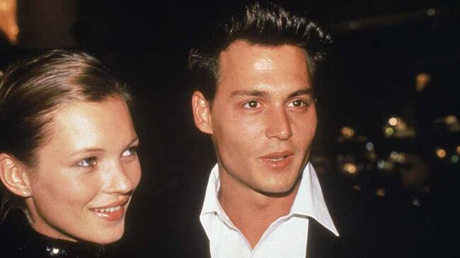 Kate Moss y Johnny Depp
