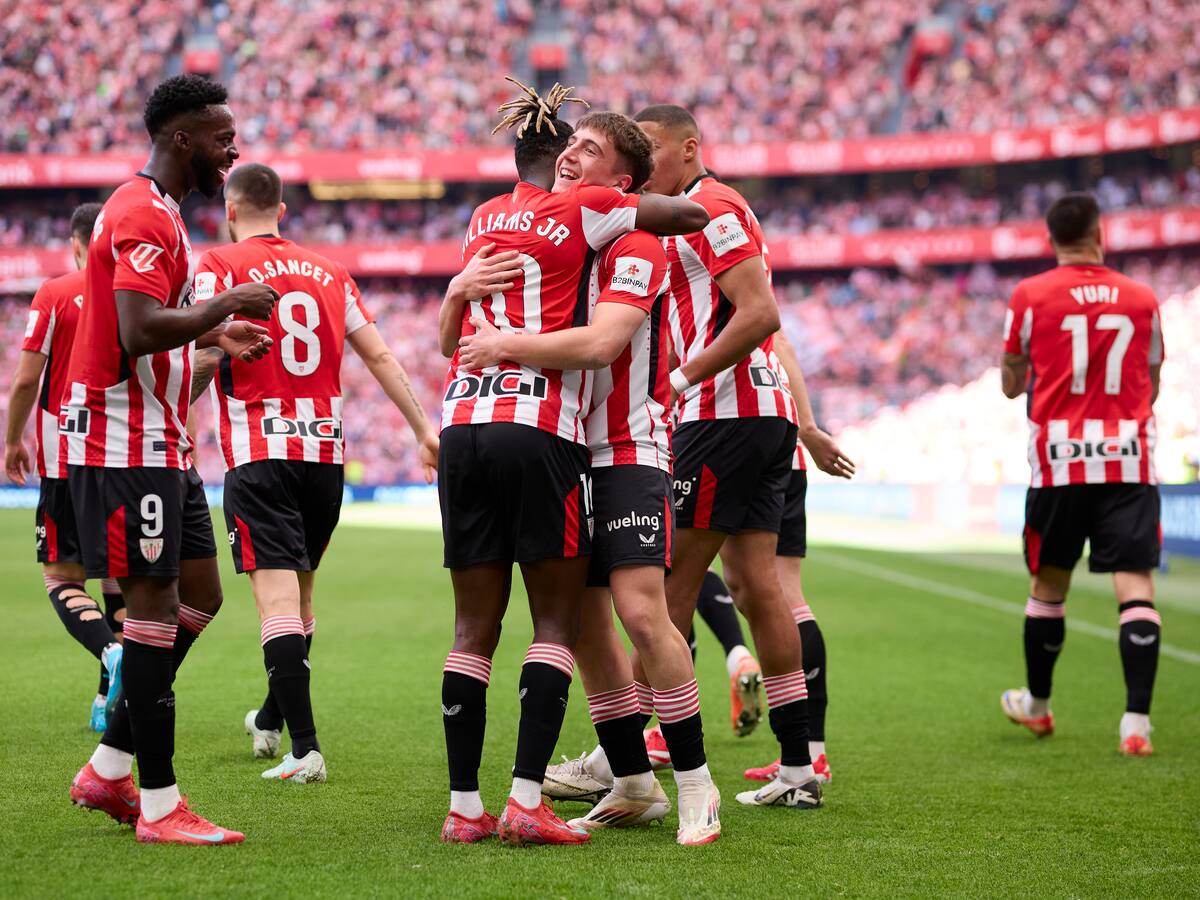 Athletic de Bilbao le pasó por encima a Real Valladolid y se impuso por un histórico 7-1