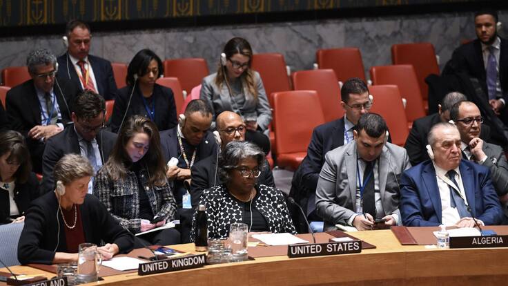 Estados Unido vetó nuevamente una resolución de alto al fuego en la Franja de Gaza