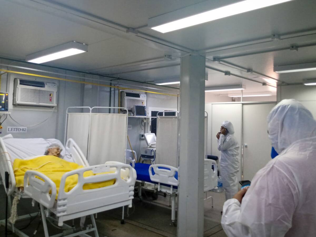 Brasil registró un nuevo récord de contagios del coronavirus covid-19