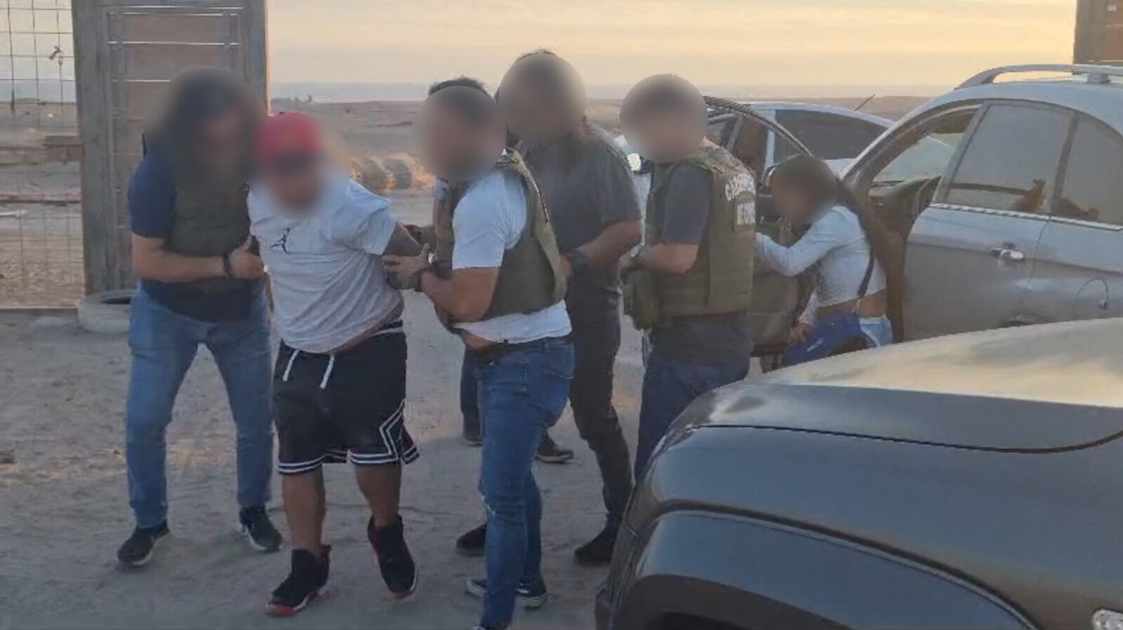 Revelan imágenes de secuestro en Arica: víctima fue transportada por horas en un vehículo