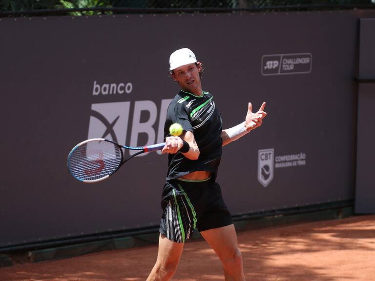 Nicolás Jarry luchó hasta la última pelota y logró el pase a semifinales del Challenger de Sao Paulo