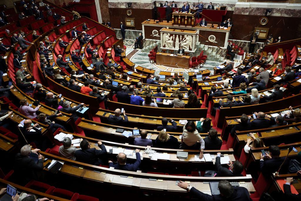 La votación del pase de movilidad anticovid en el parlamento francés