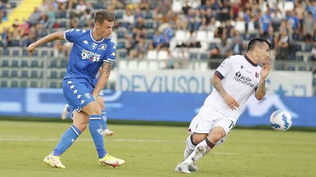 Gary Medel y el Bologna sumaron su tercer partido seguido sin ganar en el Calcio