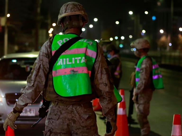 Estado de excepción región metropolitana