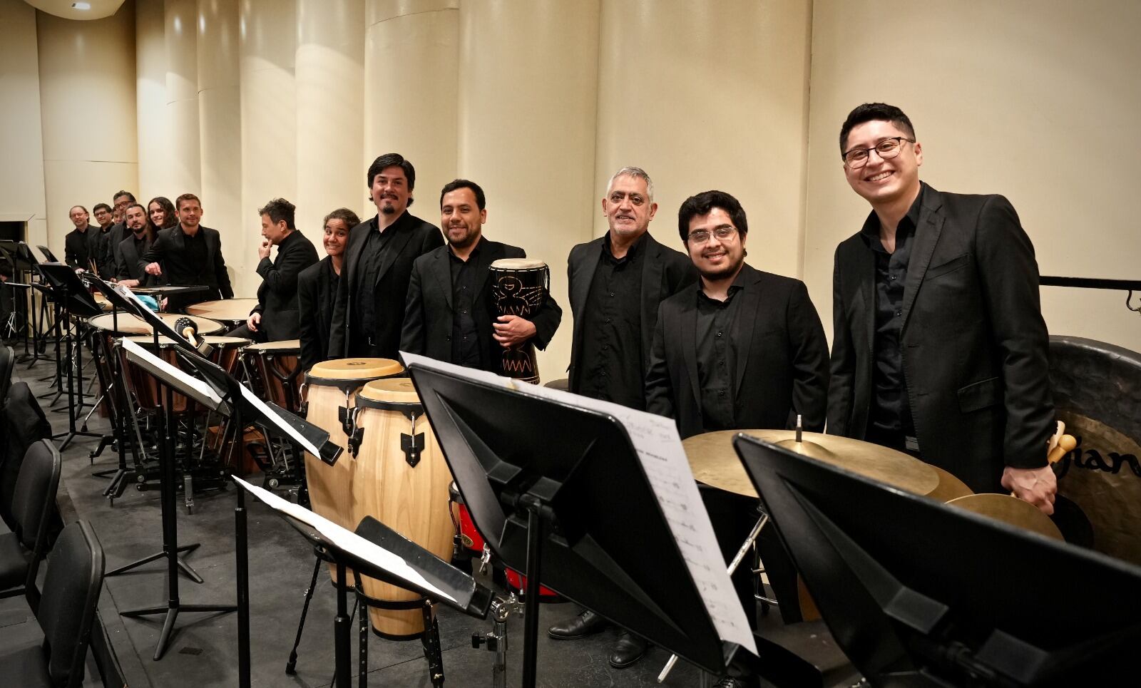 Percusiones de la OSNCH
