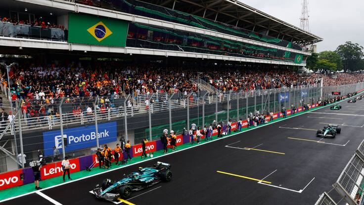 Gran Premio de Brasil de F1: dónde, cómo y cuándo ver la clasificación, el Sprint y la carrera en vivo, online y en TV