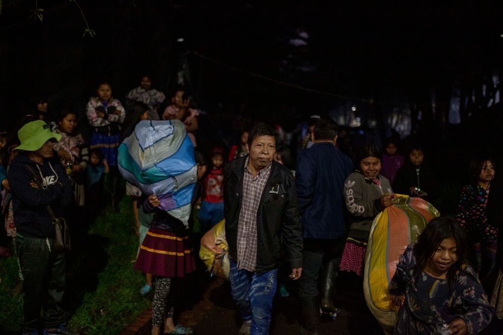 Familias son evacuadas producto de las fuertes lluvias en Colombia