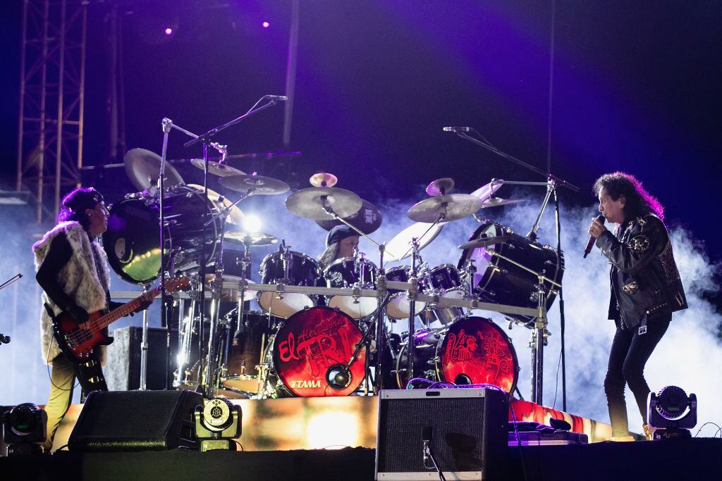 Concierto de El Tri en Toluca, en agosto de 2020. Foto: Getty Images
