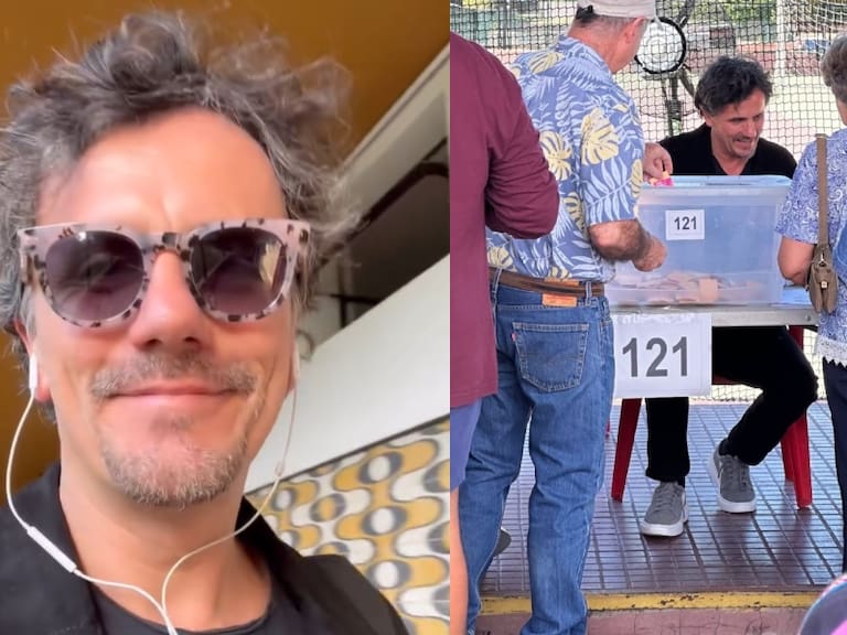 “No hay nadie...”: Sergio Lagos vive insólita situación durante su jornada como vocal de mesa en Providencia