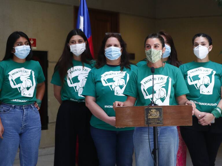 Diputadas a favor del aborto