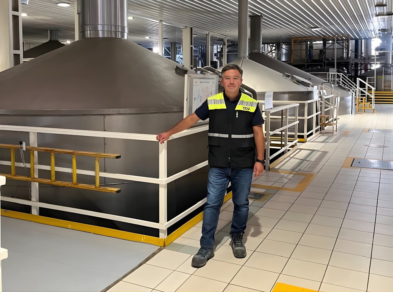 Fabián Fernández, maestro cervecero de CCU