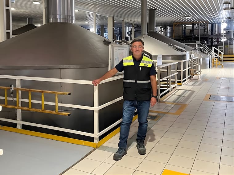Fabián Fernández, maestro cervecero de CCU