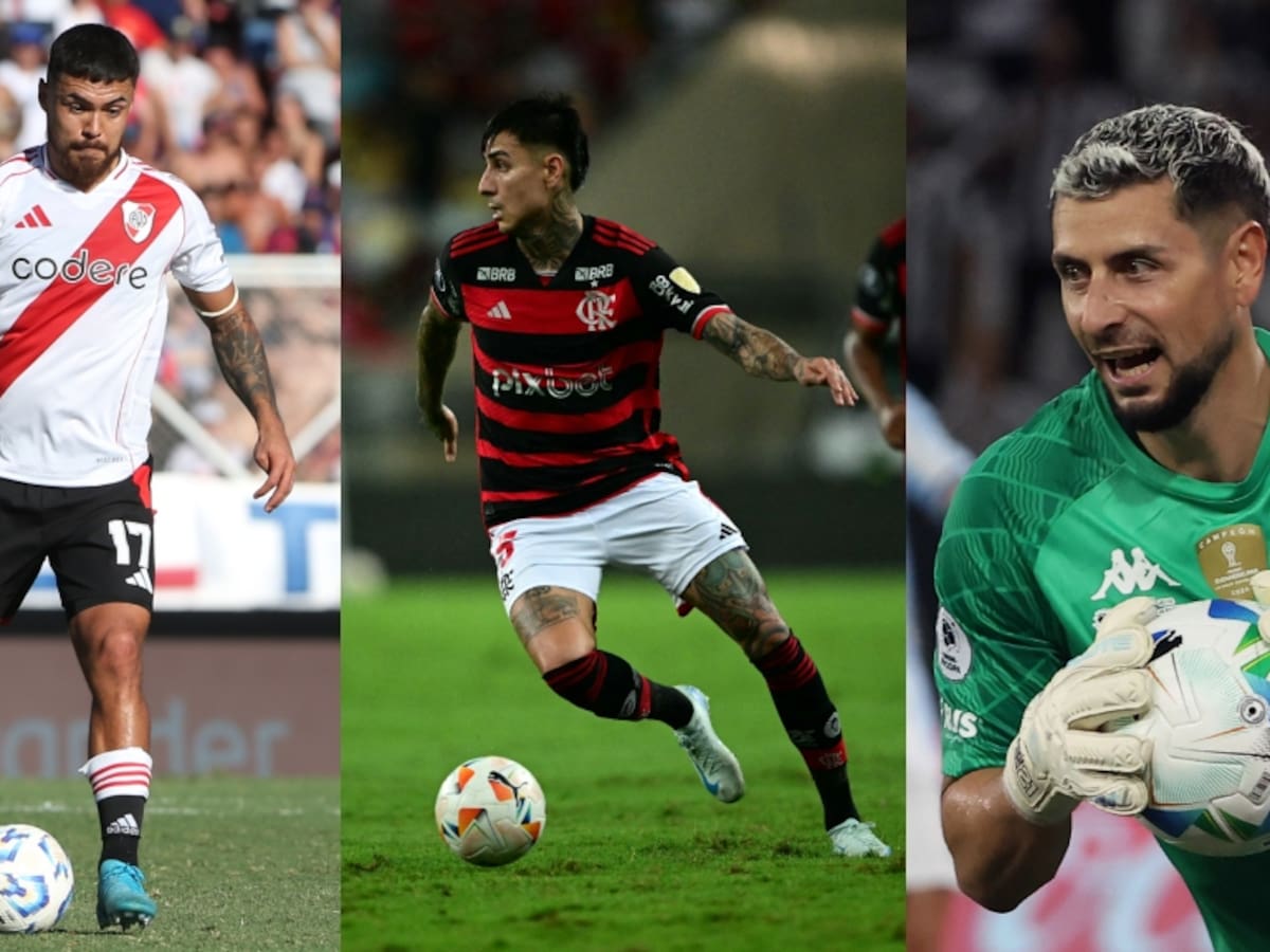 Estos son los 12 chilenos en el extranjero que disputarán la Copa Libertadores 2025