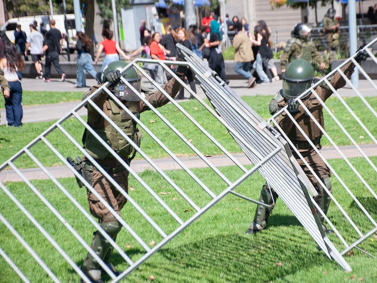 Manifestaciones en Santiago