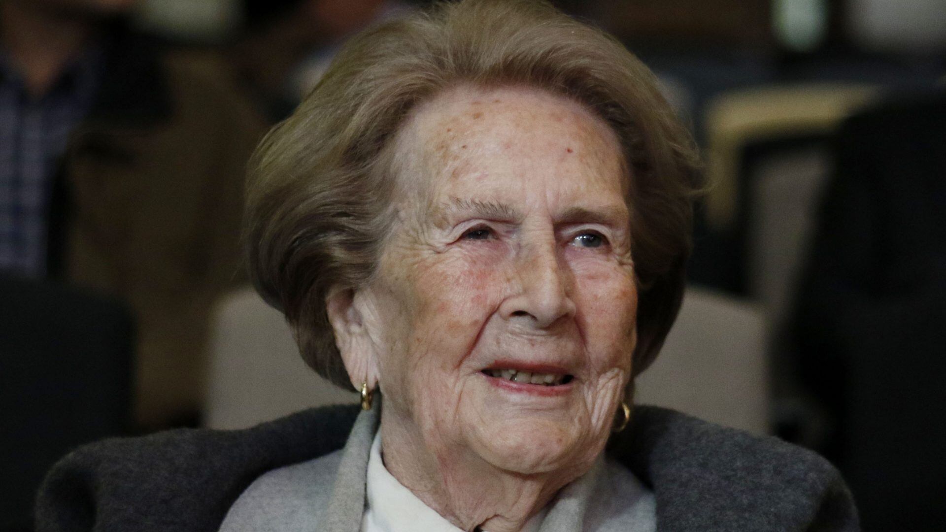 4 de Octubre del 2018/SANTIAGOEl Presidente de la República, acompañado por la Ministra de las Culturas, asiste a la exposición Legado de un Republicano, Centenario de Patricio Aylwin. En la imagen la Señora Leonor Oyarzún de Aylwin.
FOTOS: RODRIGO SAENZ/AGENCIAUNO