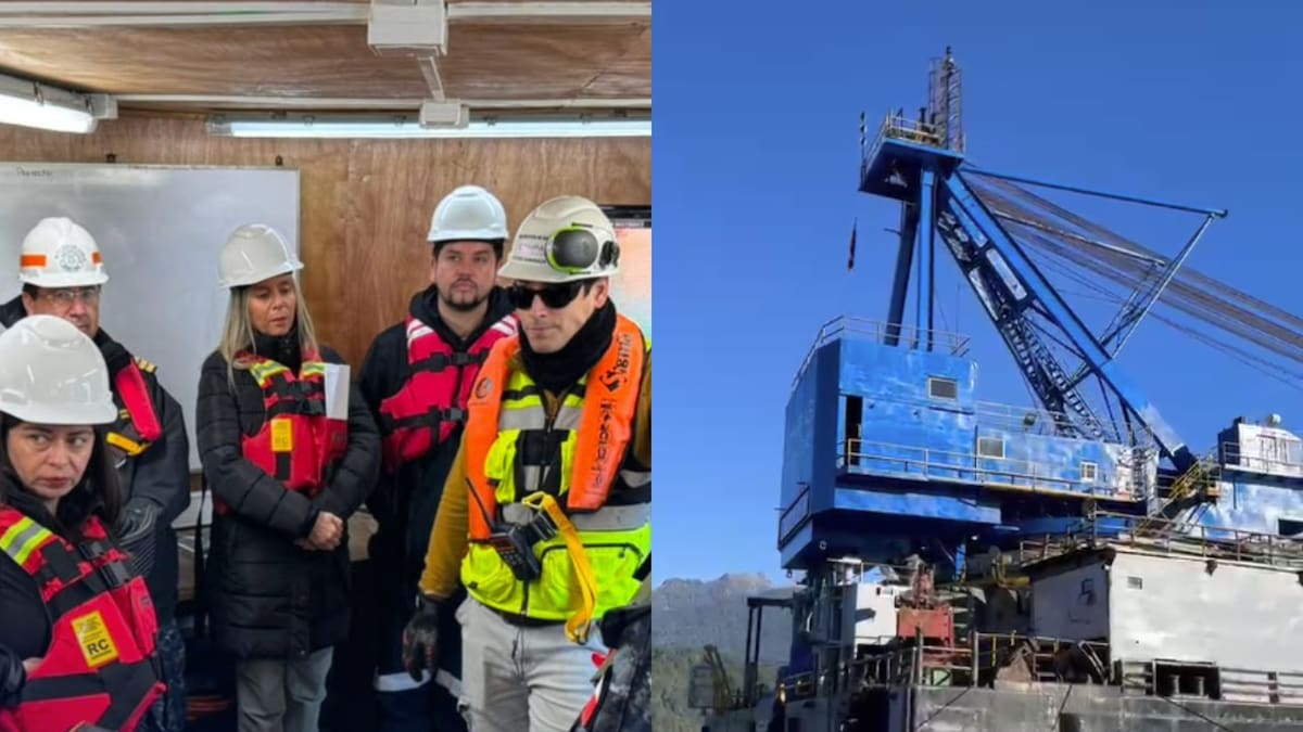 Inician maniobras para recuperar el catamarán hundido en el estuario de Reloncaví que dejó seis trabajadores muertos