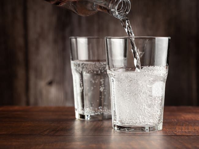 Agua con gas