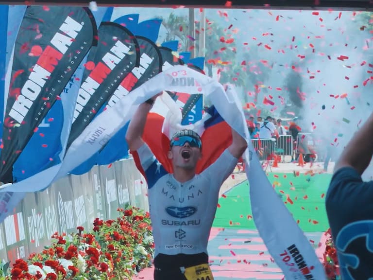 Martín Baeza saca la cara por Chile y se lleva el título del Ironman 70.3 de Lima