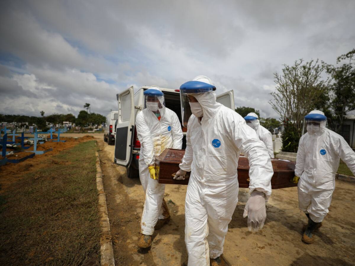 Brasil está cerca de registrar 240.000 víctimas del coronavirus Covid-19