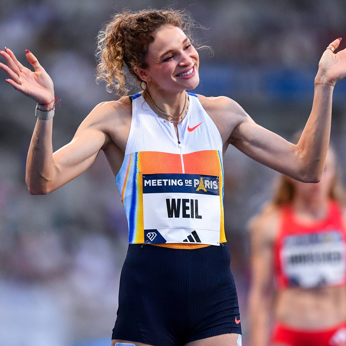 Martina Weil vuelve a batir durante una fecha de la Diamond League el récord de Chile en los 400 metros
