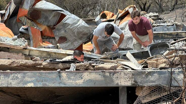 Limache: encuentran cadáver en vivienda afectada por incendios forestales