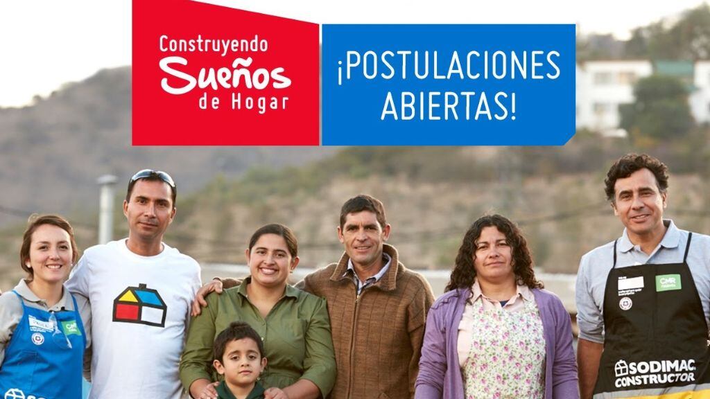 construyendo sueños de hogar - postulaciones - sodimac