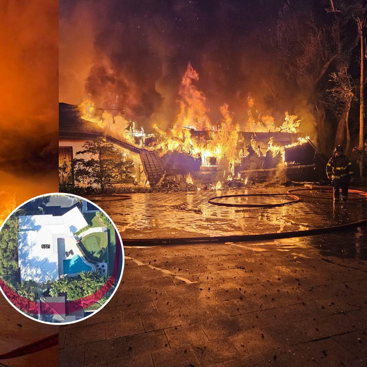 Conmoción en Estados Unidos: incendio destruye por completo la vivienda de reconocida estrella de la NBA