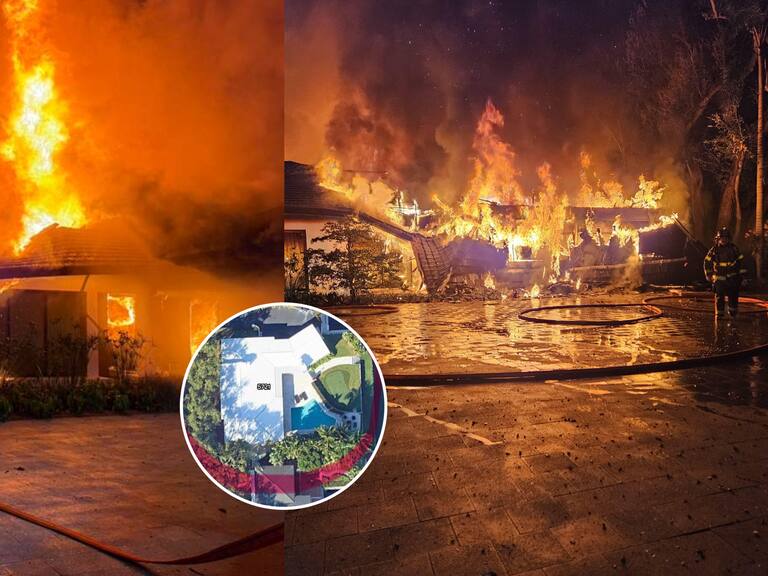 Conmoción en Estados Unidos: incendio destruye por completo la vivienda de reconocida estrella de la NBA