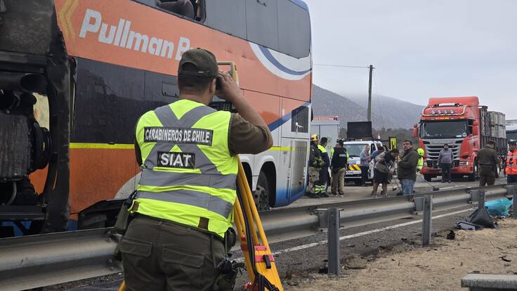 “Estaba volcado en la carretera”: empresa de buses Pullman da detalles sobre fatal accidente que dejó 6 muertos en Coquimbo