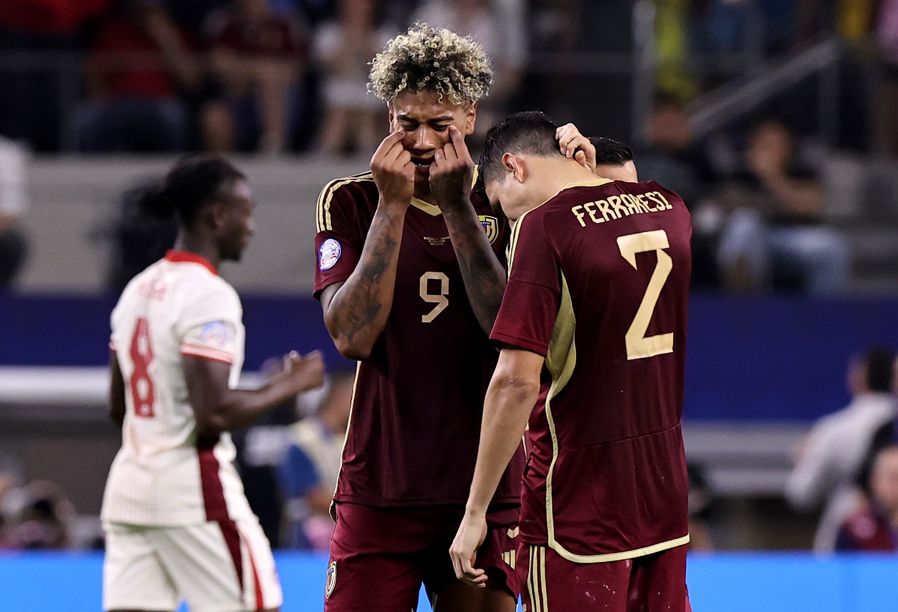"Nunca dejaremos de tener fe": la emotiva despedida de Venezuela en Copa América | Getty Images
