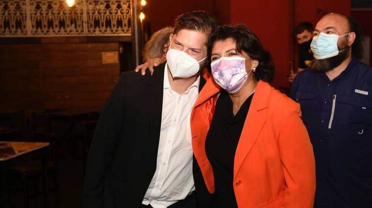 Yasna Provoste y Gabriel Boric
