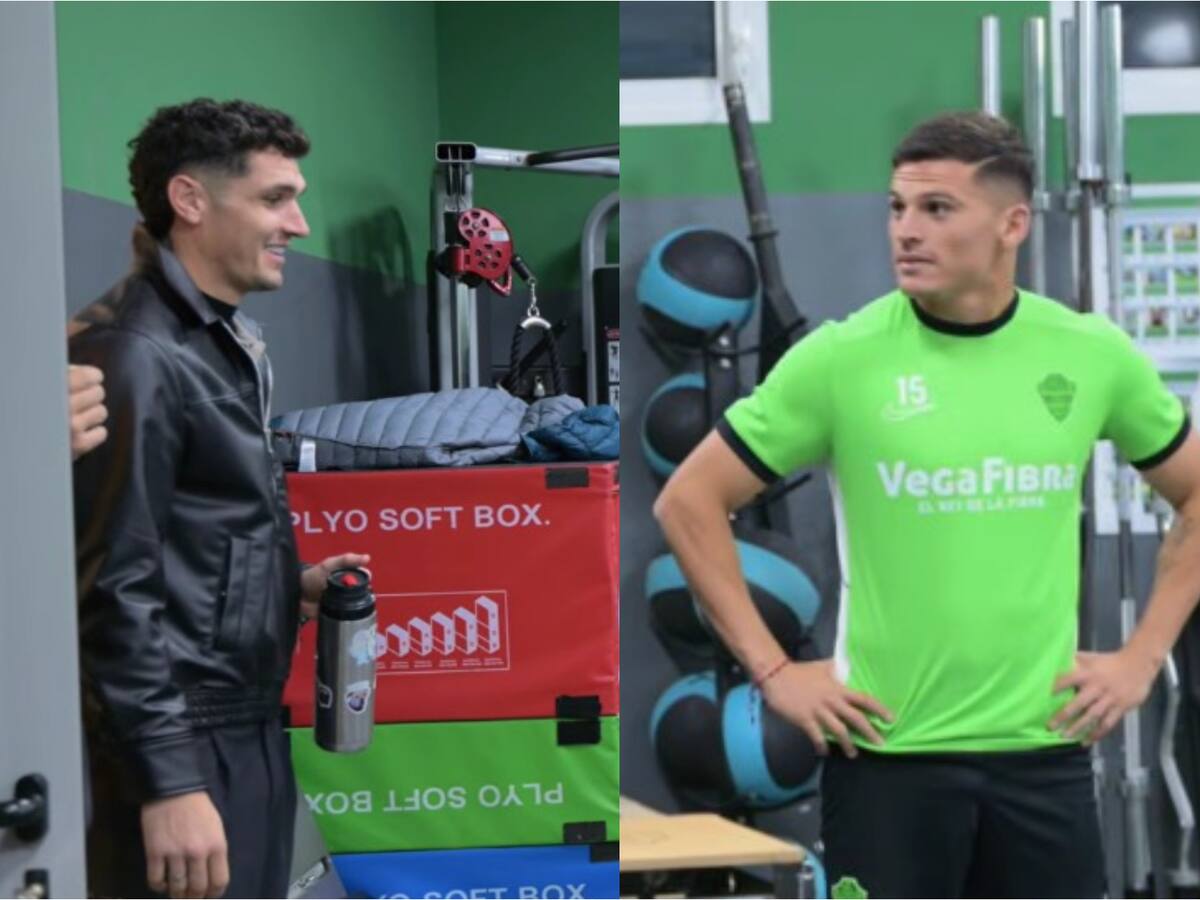 “Le hice un par de goles en Chile”: Cepeda y su primer encuentro con Dituro tras llegar a Elche