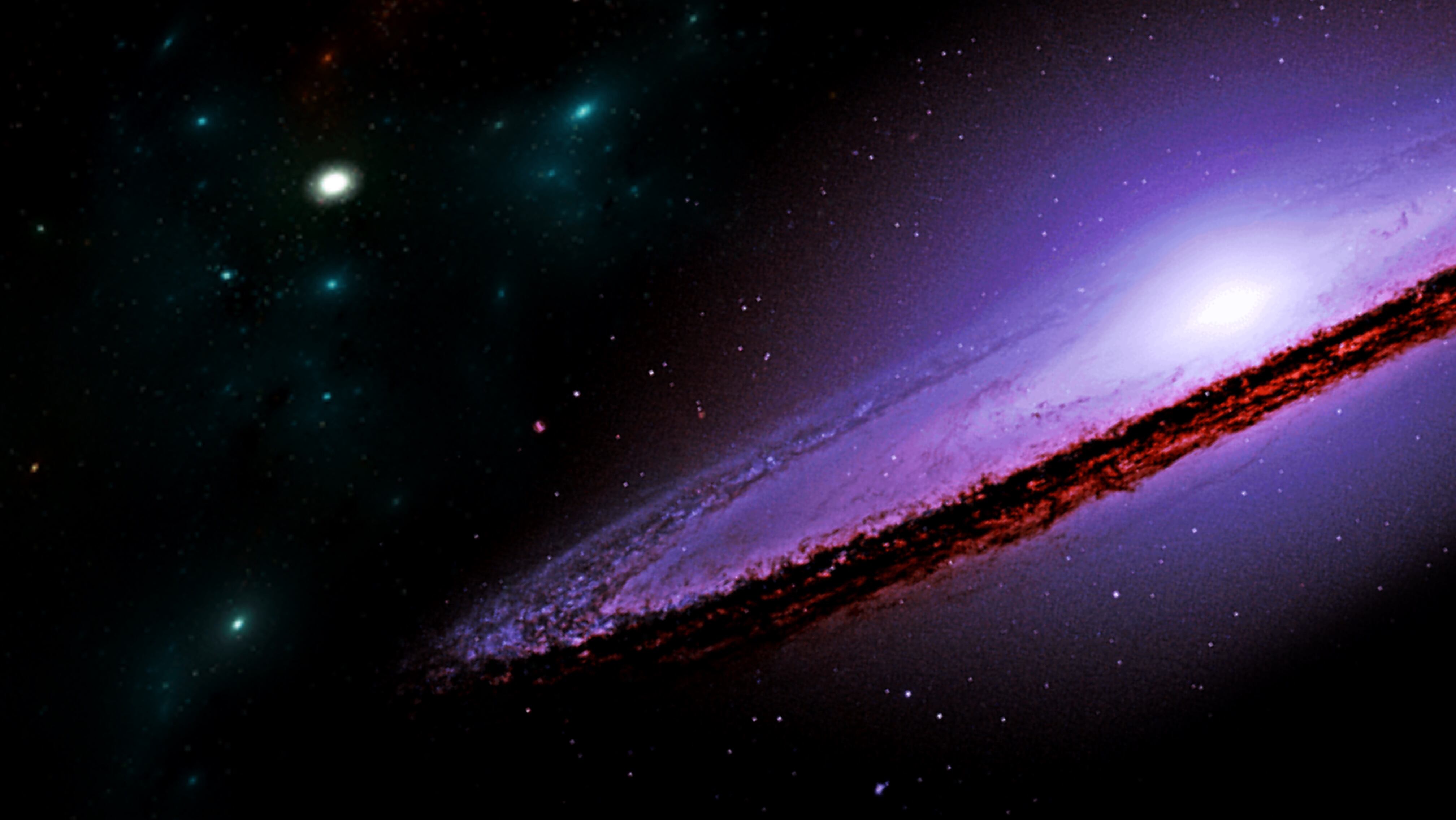 planets and galaxy cosmos physical cosmology science fiction wallpaper beauty of deep space billions of galaxies in the universe cosmic art background