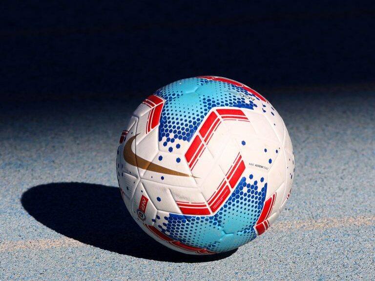 14 DE FEBRERO DE 2021/RANCAGUABalon del Campeonato, durante el partido valido por trigsima cuarta fecha del Campeonato Nacional AFP PlanVital 2020, entre OÕHiggins y Colo Colo, disputado en el Estadio El Teniente.
FOTO: SEBASTIAN ORIA/AGENCIAUNO