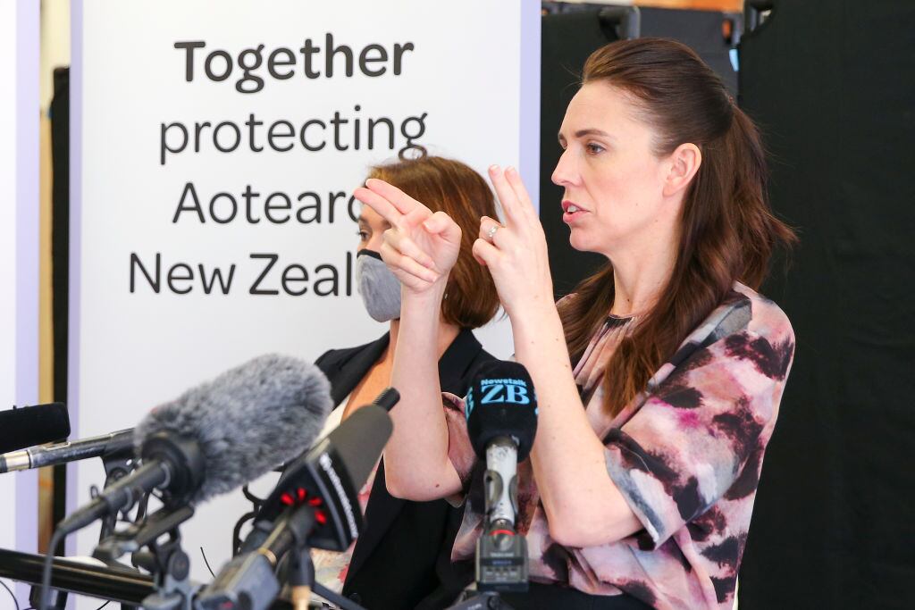 La primera ministra de Nueva Zelanda Jacinda Ardern