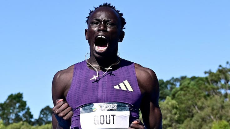 ¿Será el sucesor? Gout Gout, el velocista que rompió un récord que le pertenecía a Usain Bolt
