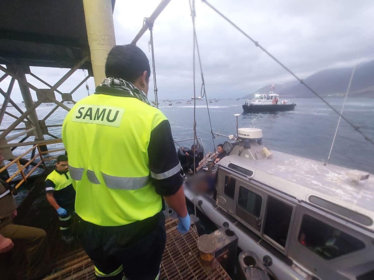 Hombre muere mientras pescaba en playa de Tocopilla
