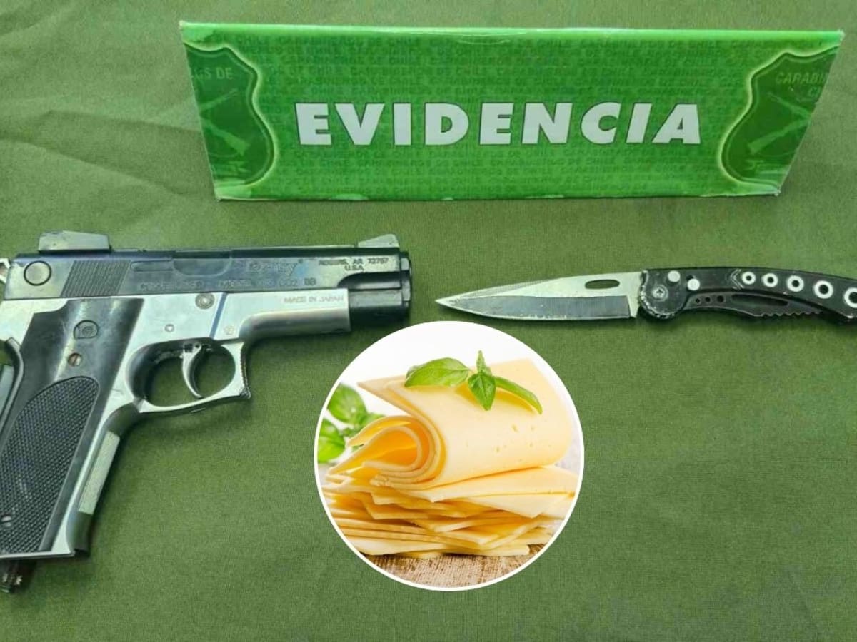 Asalto armado por un paquete de queso: violento robo desata persecución policial en Ancud
