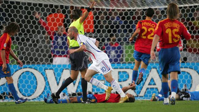 España vs Francia por el Mundial 2006 | Getty Images