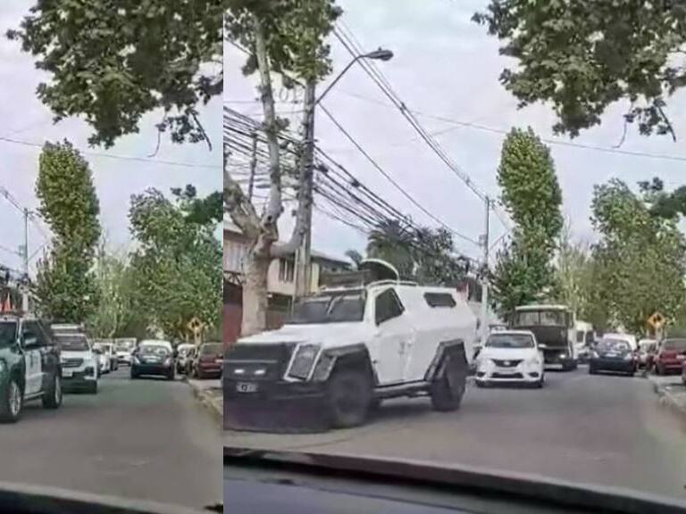 Con un fuerte contingente policial: así fue la llegada del cuerpo de la «narcoreina» a Peñaflor