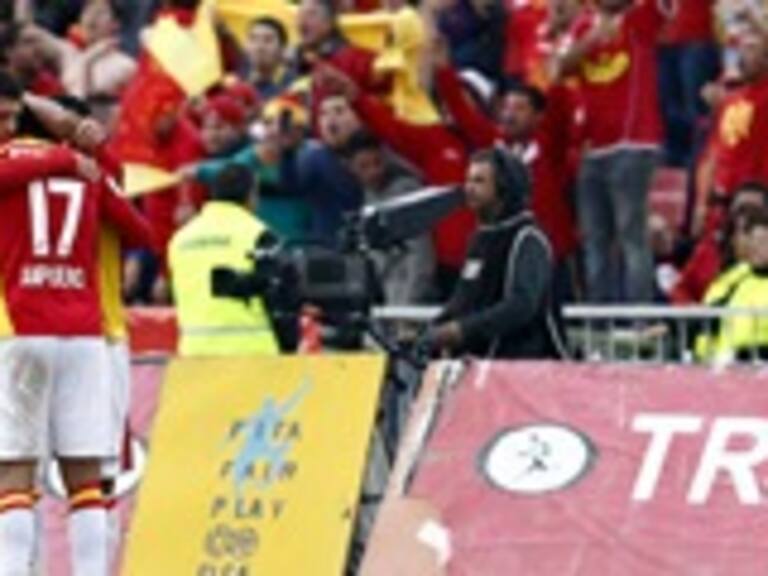 Unión Española venció a Palestino y se acerca a la copa del Torneo Nacional